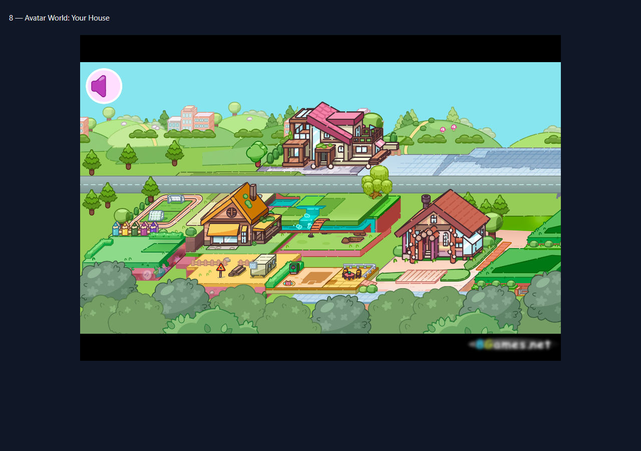 Avatar World: Your House during the isolated browser check